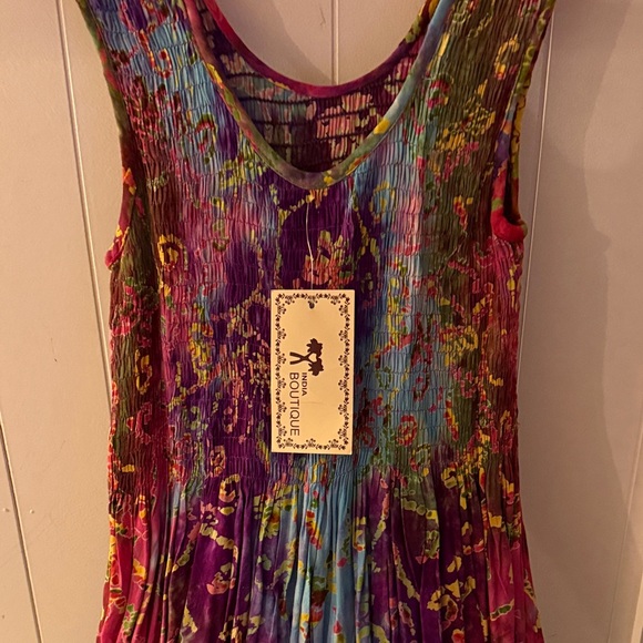 India Boutique Colorful Maxi Dress - Picture 3 of 6